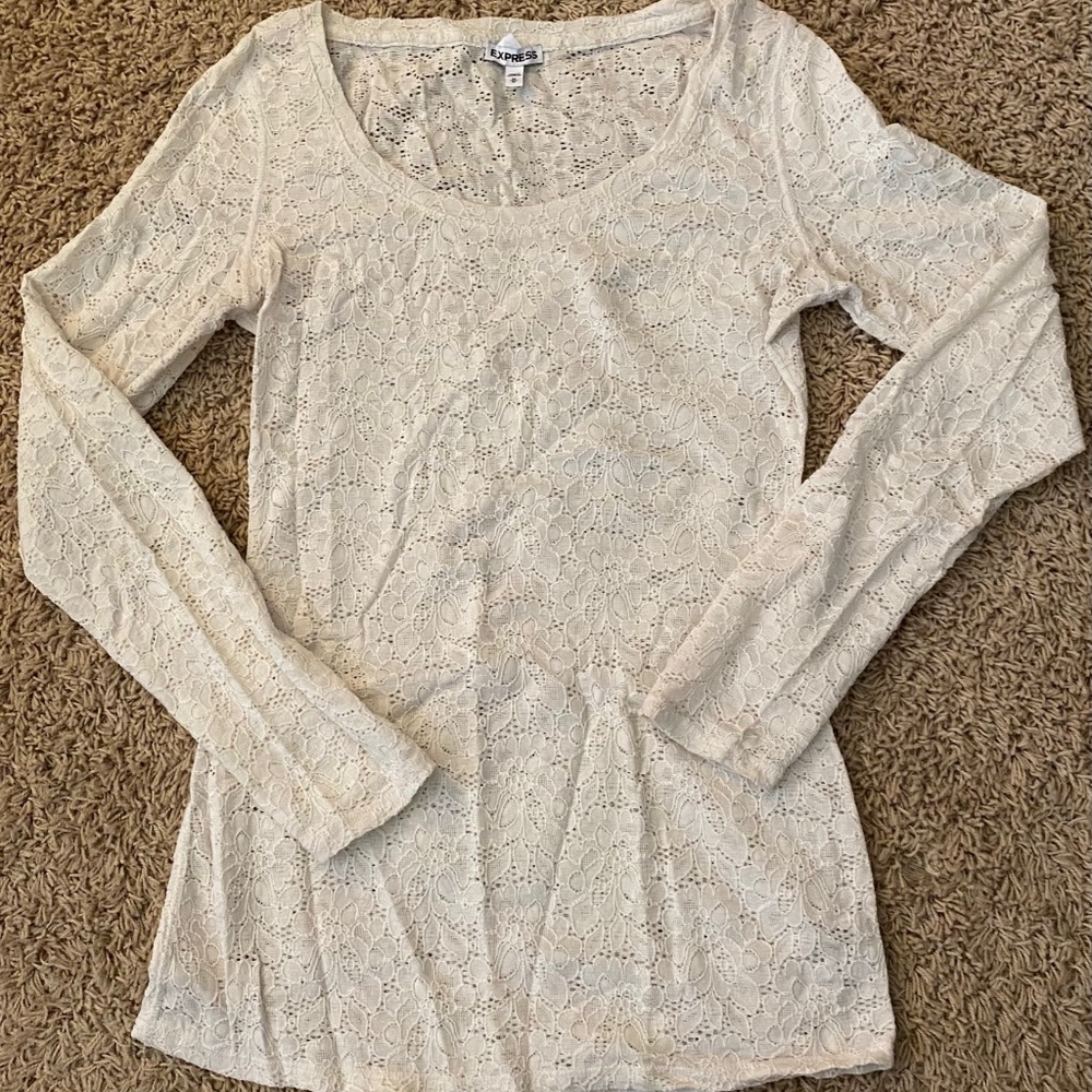 Express long sleeve top